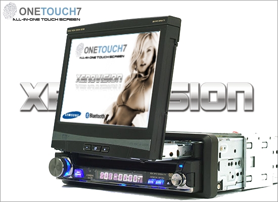 Schermo LCD per auto OneTouch: Bluetooth, DVD, DivX