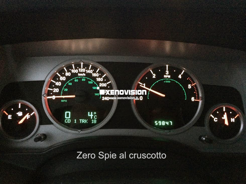 Kit Xenon Jeep Patriot zero spie